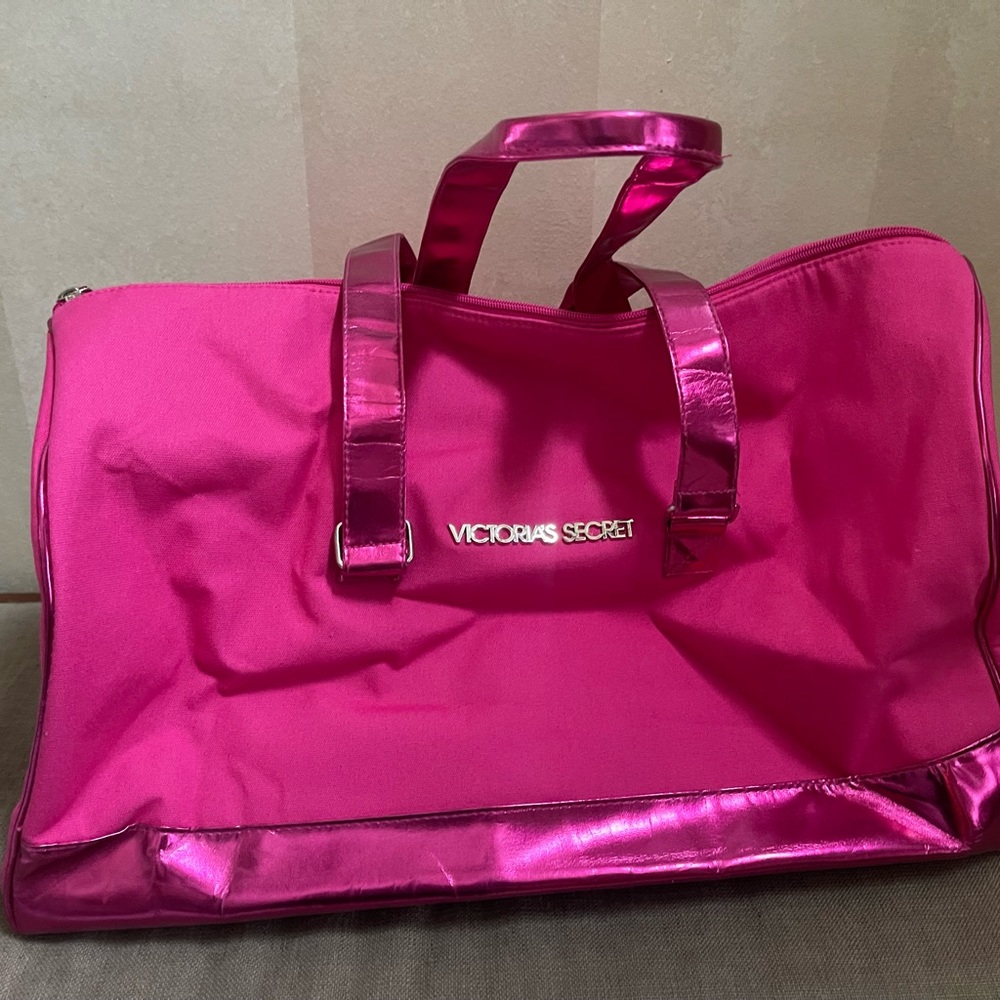 Victoria Secrets Weekender bag, Barbie pink